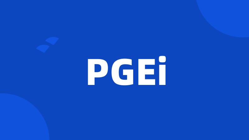 PGEi