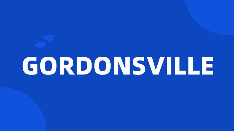 GORDONSVILLE