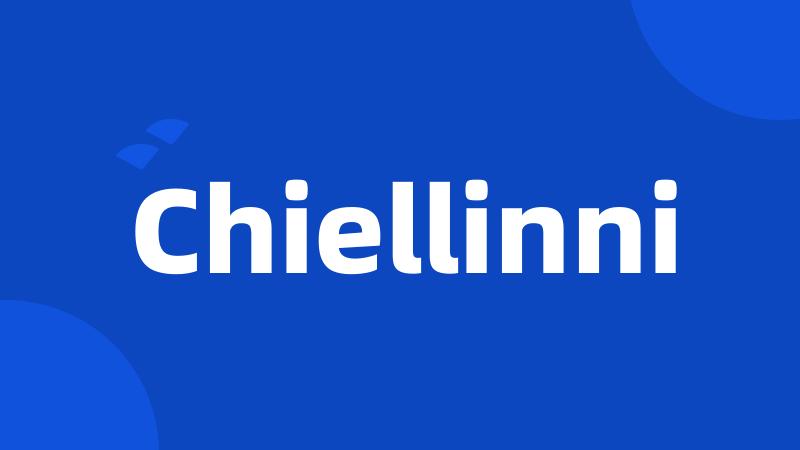 Chiellinni