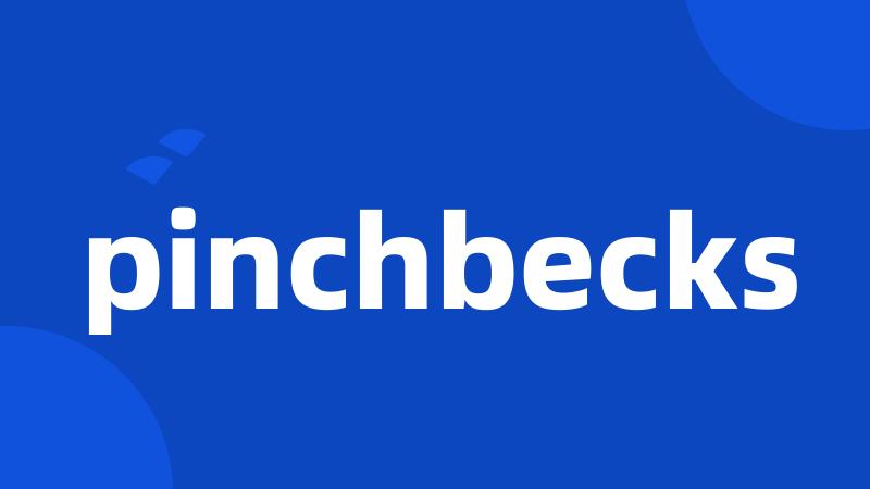 pinchbecks