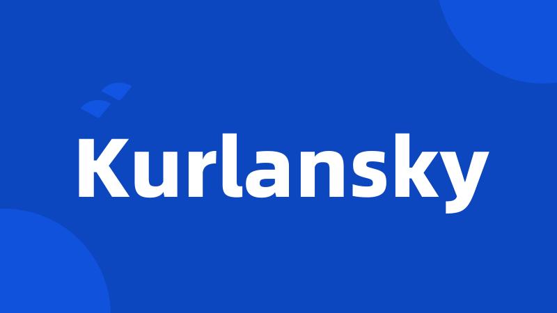 Kurlansky