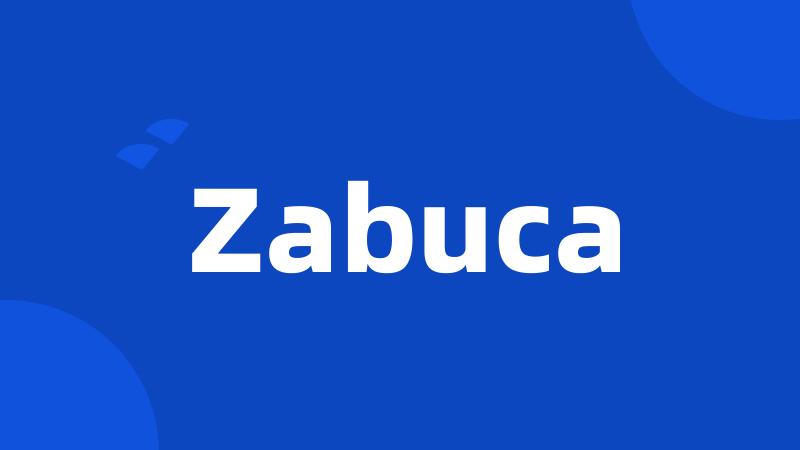 Zabuca