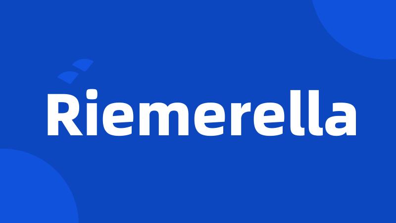 Riemerella