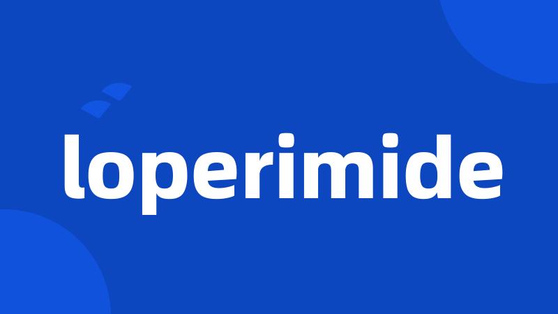 loperimide