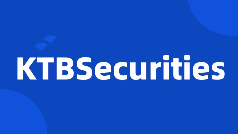 KTBSecurities