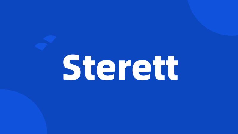 Sterett