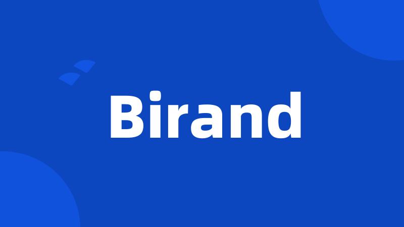 Birand