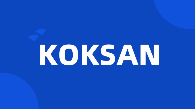 KOKSAN