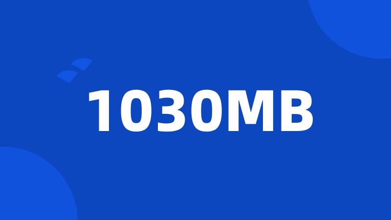 1030MB