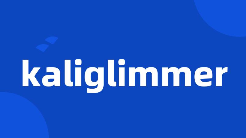 kaliglimmer