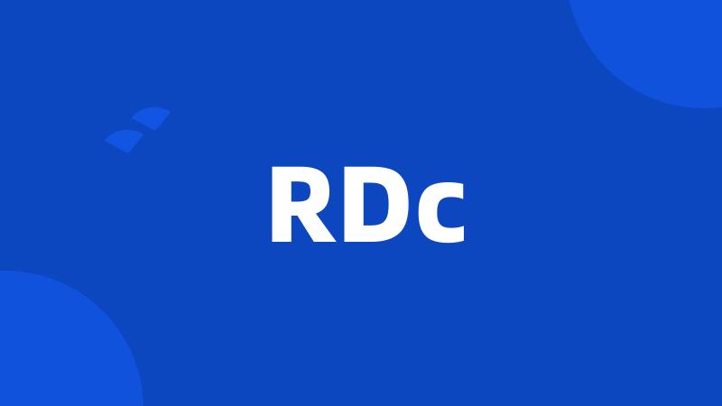 RDc