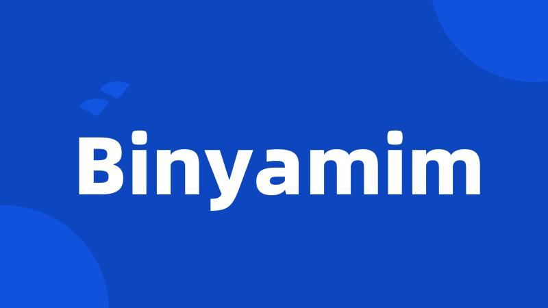 Binyamim