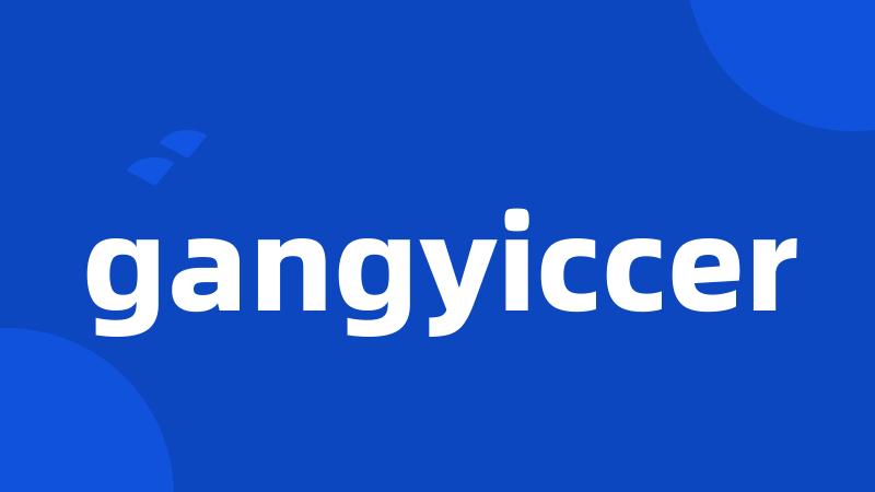 gangyiccer