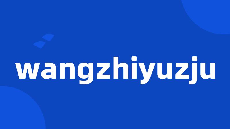 wangzhiyuzju