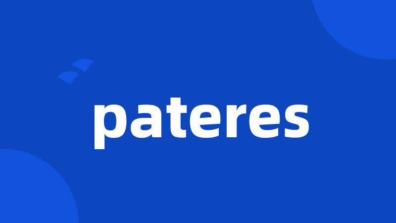 pateres