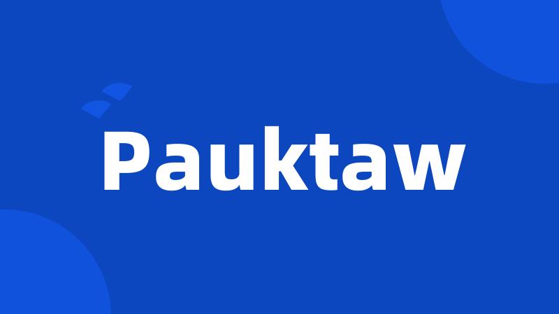 Pauktaw