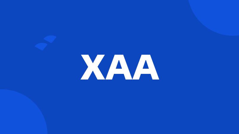 XAA