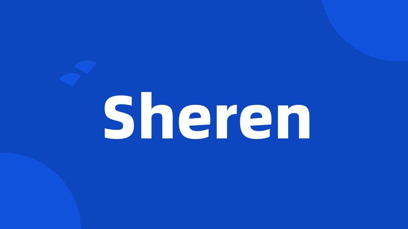 Sheren