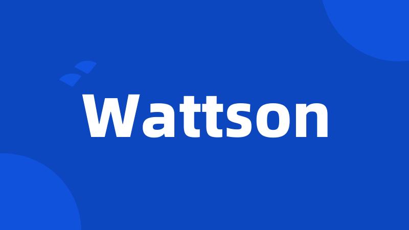 Wattson