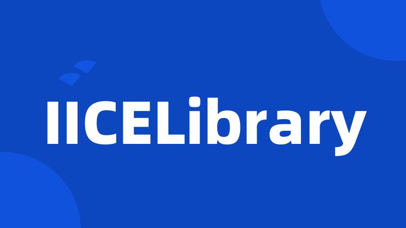 IICELibrary