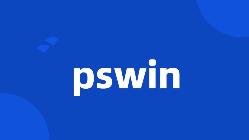 pswin