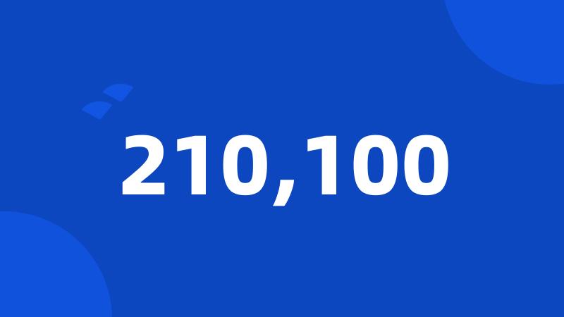 210,100