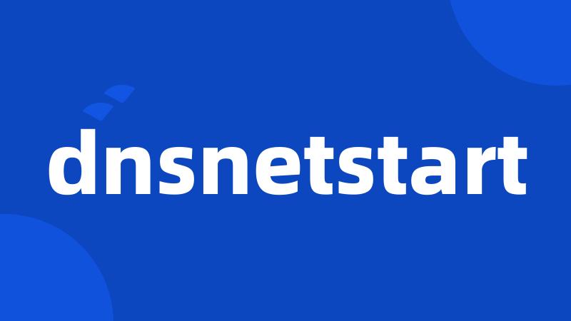 dnsnetstart