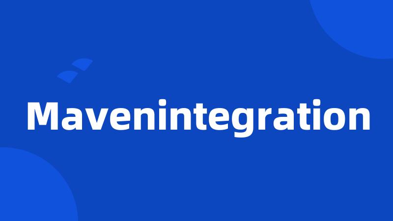 Mavenintegration