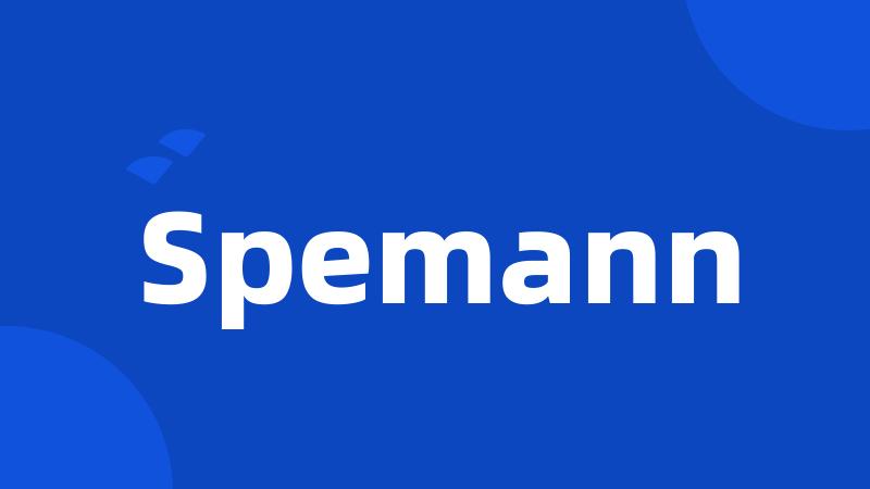 Spemann