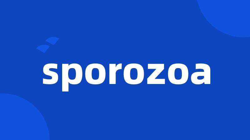 sporozoa