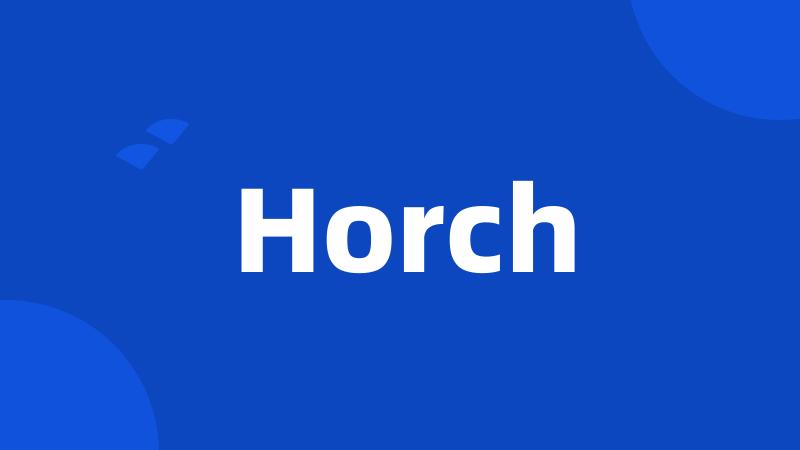 Horch