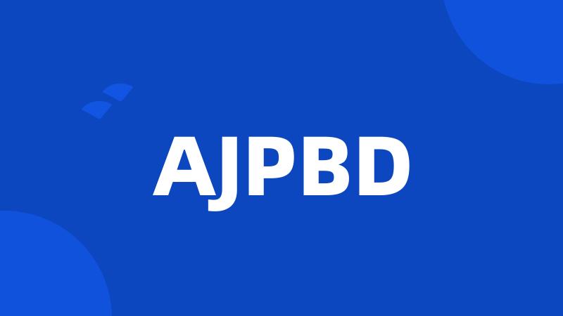 AJPBD