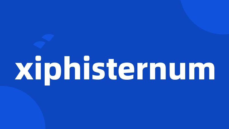 xiphisternum