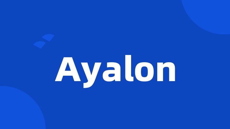 Ayalon