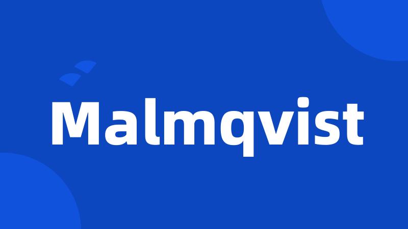 Malmqvist