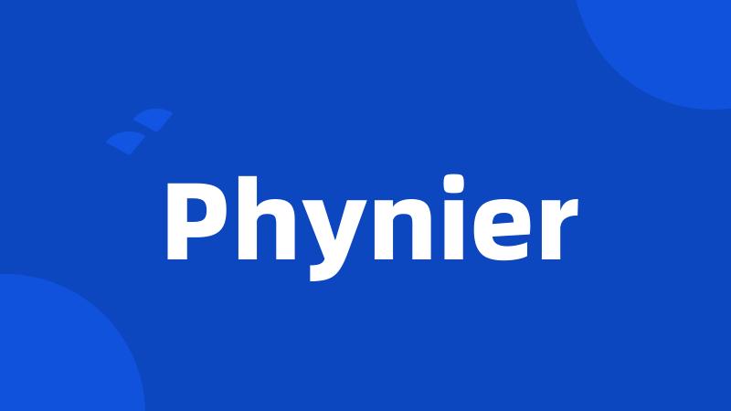 Phynier