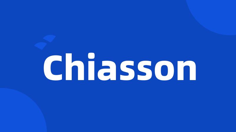 Chiasson