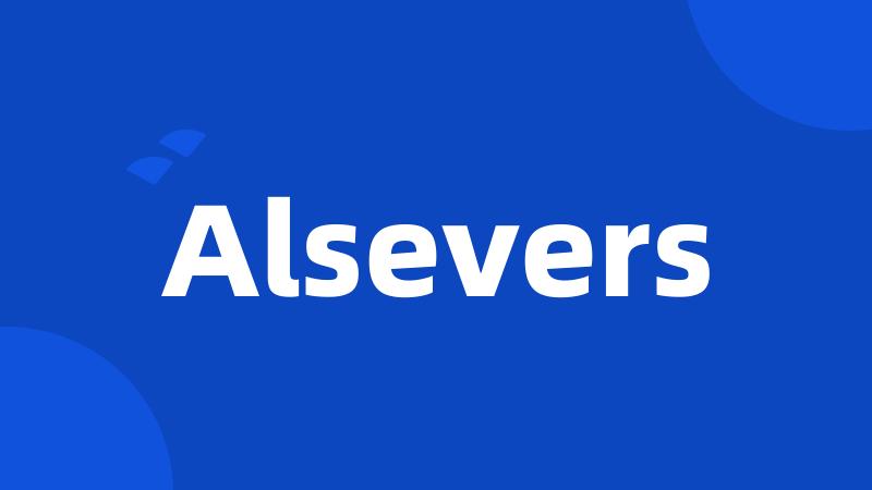 Alsevers