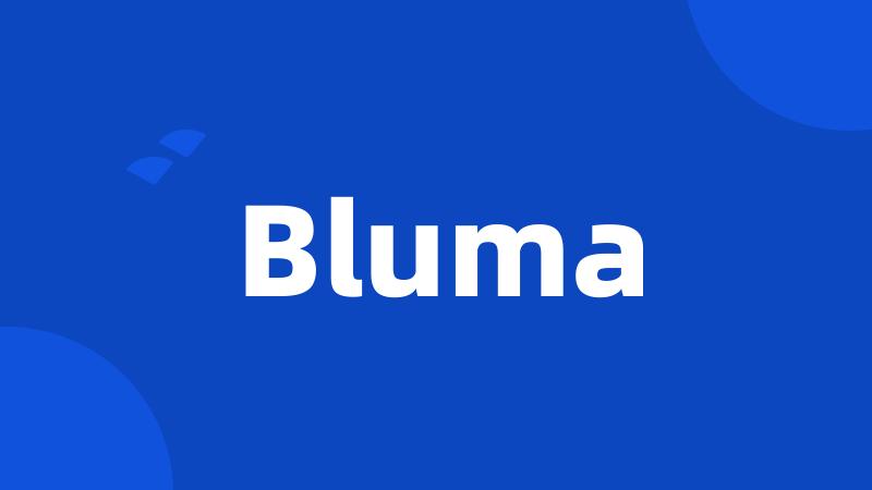 Bluma