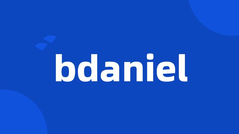 bdaniel