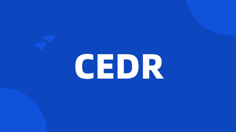 CEDR