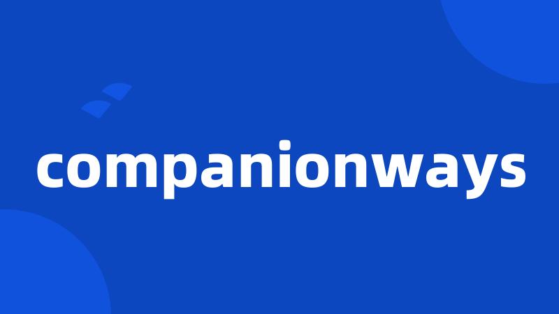 companionways