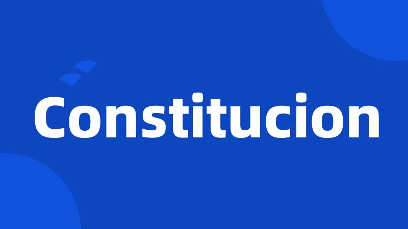 Constitucion