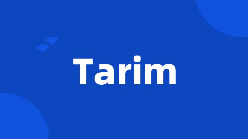 Tarim