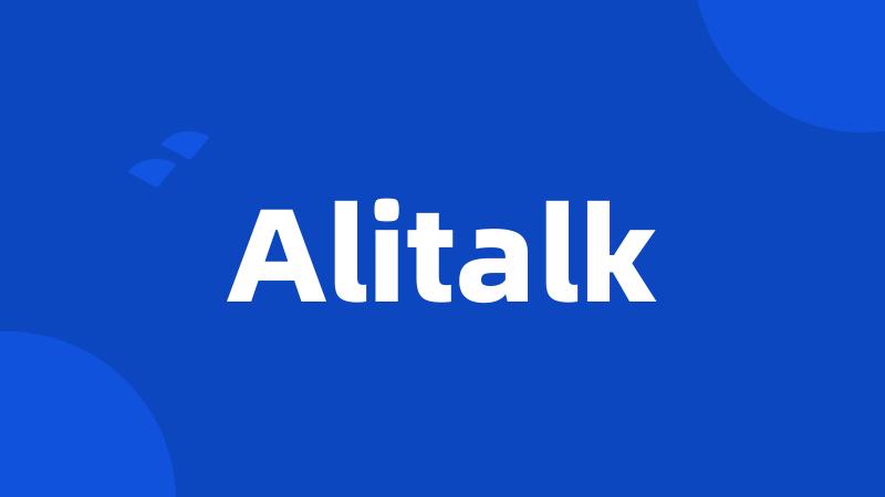 Alitalk