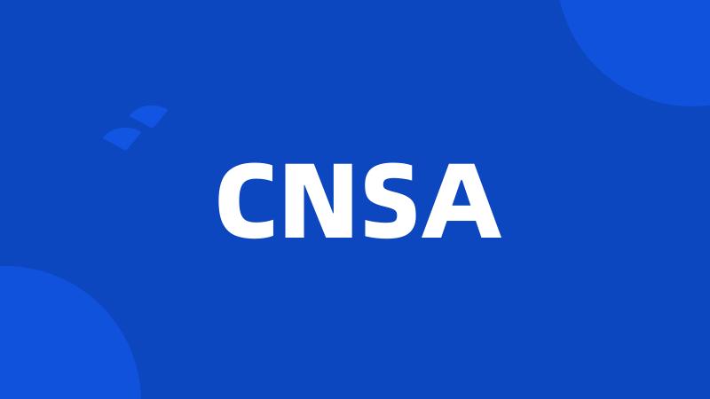 CNSA