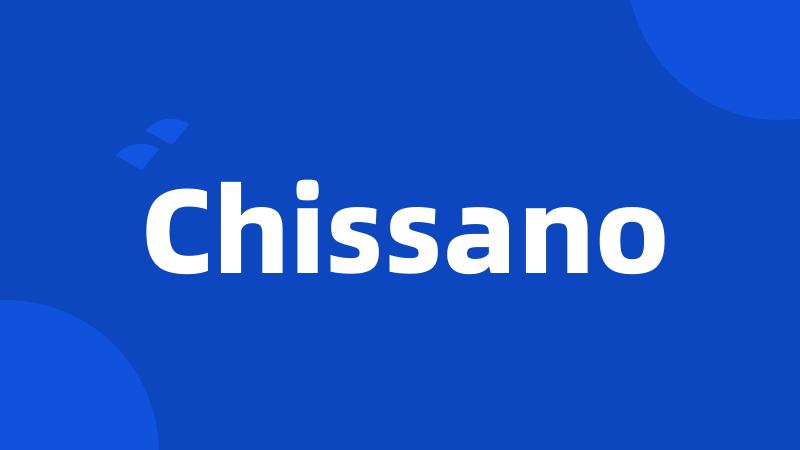 Chissano