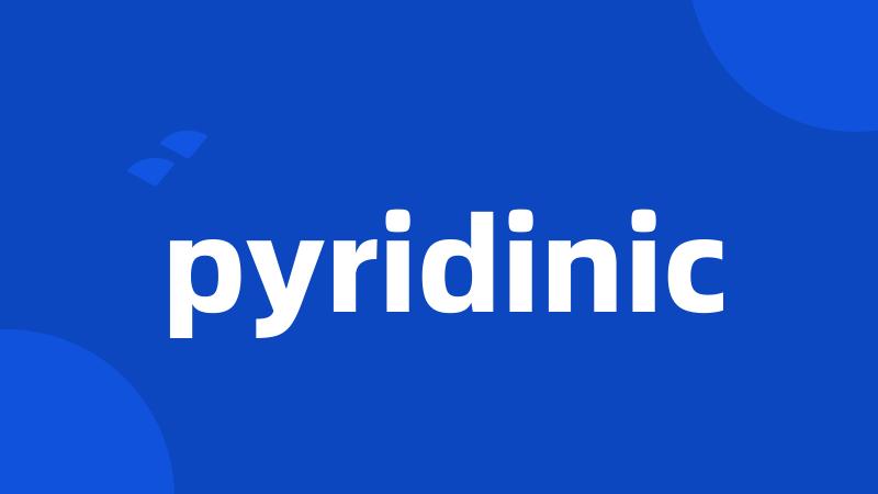 pyridinic