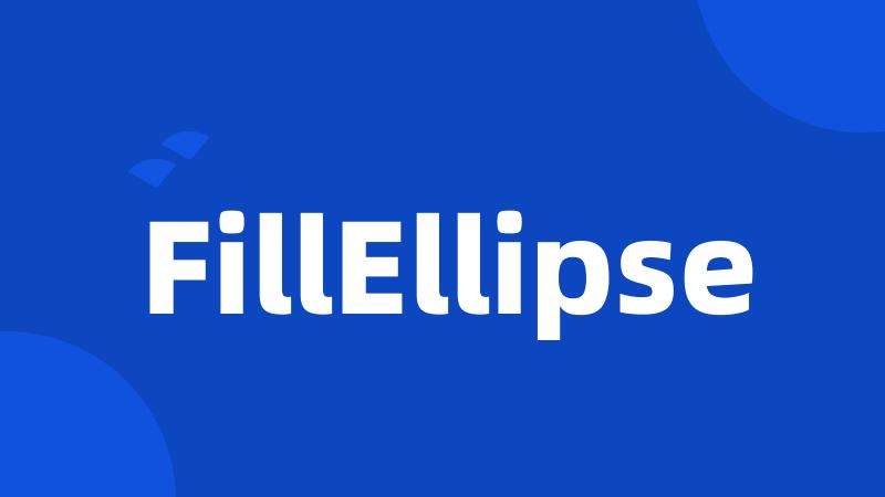 FillEllipse