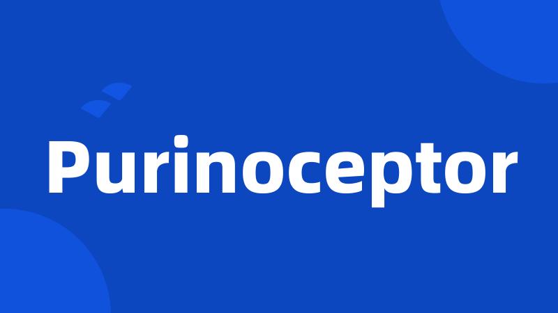 Purinoceptor